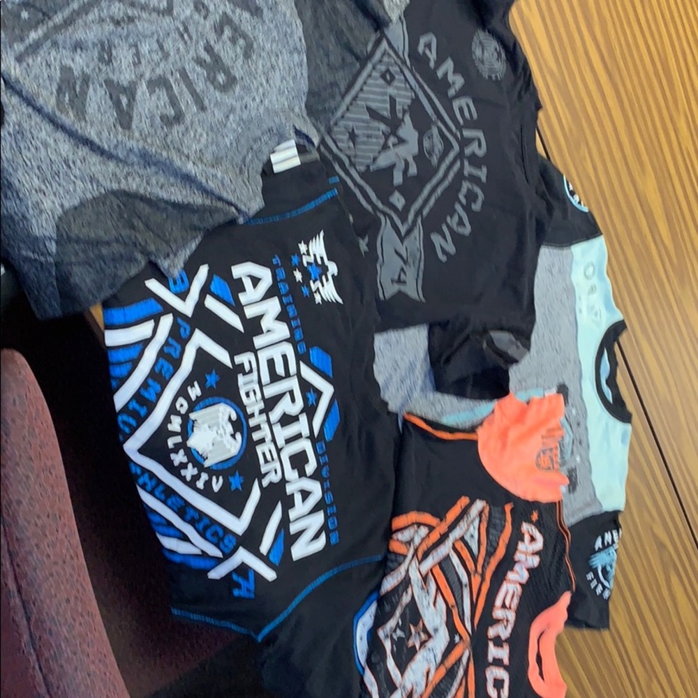 5 American Fighter T-Shirts